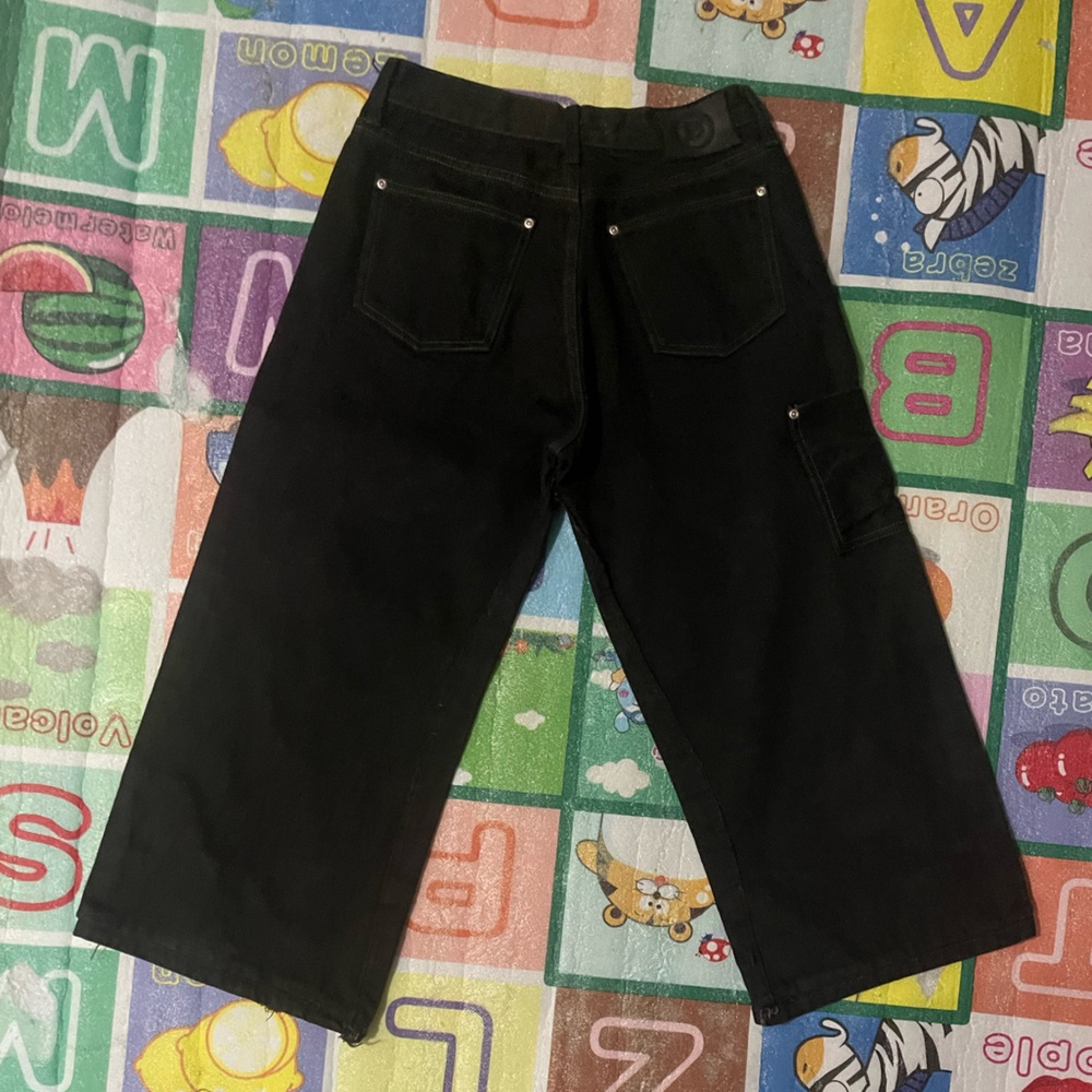 DISCONT’D selvedge black jeans discontinued discontd